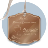 TAG IN PLEXIGLASS PER BOMBONIERE PRIMA COMUNIONE SEGNAPOSTO ETICHETTA PERSONALIZZABILE PER FESTE E CERIMONIE INVITI