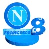 Centro Tavola Napoli Personalizzato in Polistirolo 3D – Decorazione Compleanno Tifoso SSC Napoli con Nome ed Età