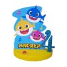 Centro Tavola 3D Baby Shark - Compleanno Personalizzato