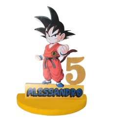 Centro Tavola 3D Dragon Ball - Compleanno Personalizzato