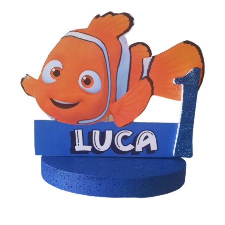Centro Tavola 3D Dory (Nemo) - Compleanno Personalizzato