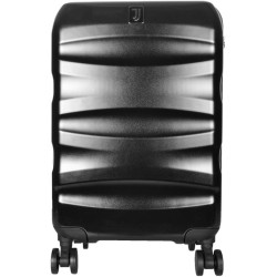 Trolley Juventus Valigia da Viaggio Cabina 55 cm in ABS - Bagaglio a Mano Unisex Adulto Ufficiale Nero