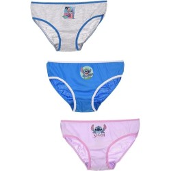 Lilo & Stitch Slip Bambini 3-4 Anni – Box 3pz in Cotone | Intimo Disney Comodo e Traspirante
