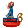 Centro Tavola 3D Principessa Merida - Compleanno Personalizzato