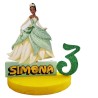 Centro Tavola 3D Principessa Tiana - Compleanno Personalizzato