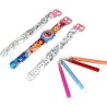 Orologio da Polso Digitale Disney Principesse 2 Cinturini da colorare, 4 pennarelli, Cinturino Intercambiabile, per Bambini