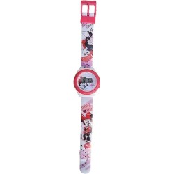 Set Regalo Disney Minnie - Orologio Digitale + Borsellino Portamonete: Idea Regalo Perfetta per Bambine!