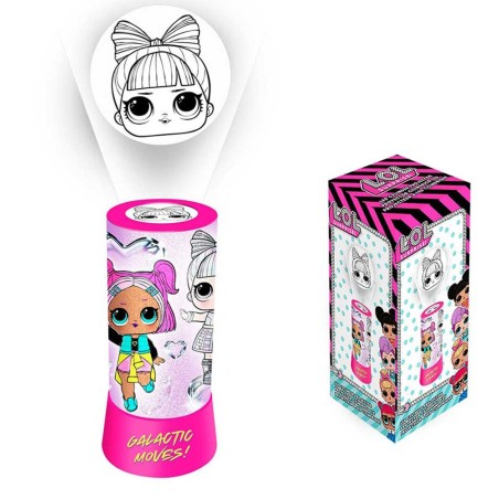 Lampada LED Lol Surprise 20cm | Proiettore Luce Notturna Senza Fili per Bambini | Idea Regalo Camera