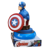 Lampada 3D Capitan America Marvel Avengers LED da Comodino con Batterie Incluse – Idea Regalo Bambini