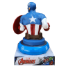 Lampada 3D Capitan America Marvel Avengers LED da Comodino con Batterie Incluse – Idea Regalo Bambini