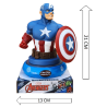 Lampada 3D Capitan America Marvel Avengers LED da Comodino con Batterie Incluse – Idea Regalo Bambini