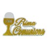Scritta La Mia Prima Comunione con Calice Glitter Oro Polistirolo Decorazione Centro Tavolo 40x23x6cm