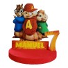 Centro Tavola 3D Alvin - Compleanno Personalizzato