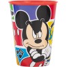 Bicchiere in Plastica Mickey Disney 260 ml per Bambini, Scuola e Tempo Libero, Design Topolino