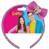 Cerchietto con Fiocco Me Contro Te - Accessorio Moda Bambina- Lui e Sofi