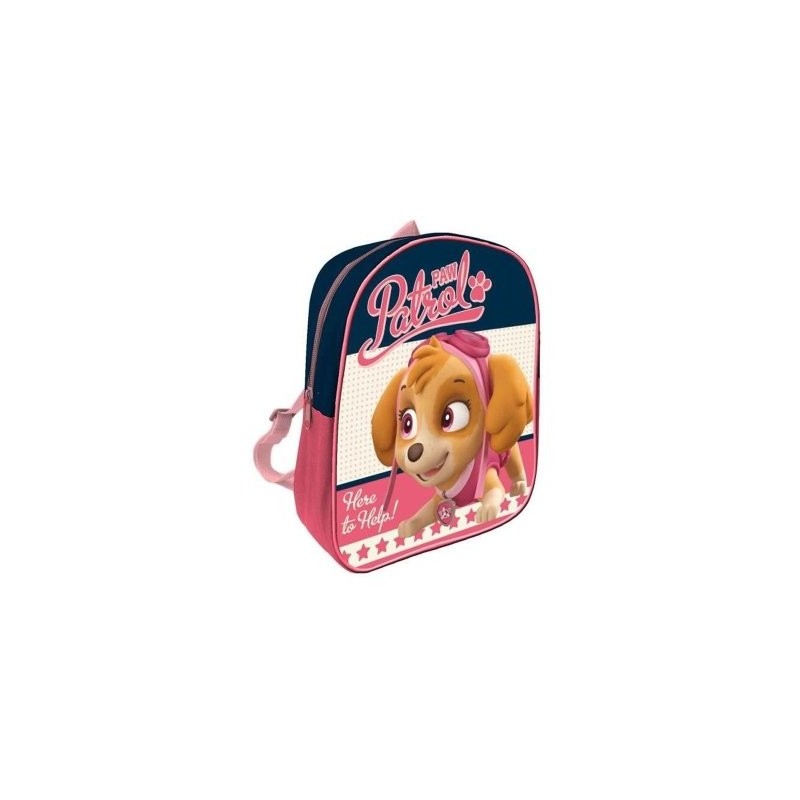 Zaino Scuola Asilo Materna Paw Patrol Skye - Borsa Bambina 28 cm