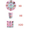 Coordinato per Feste Compleanno Cry Babies Kit Party Bambini Festa e Party
