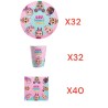 Coordinato per Feste Compleanno Cry Babies Kit Party Bambini Festa e Party
