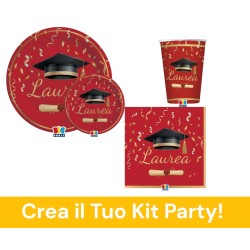 Coordinato per Feste Compleanno Laurea Kit Party Festa e Party Eventi