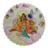 Set 3 Dischi SottoTorta Rigidi Winx 34 cm – Decorazioni Festa Bambina, Piatti Torte, Party Tema Winx