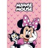 Plaid Coperta in Morbido Pile Minnie Disney – 100x140 cm – Idea Regalo Perfetta per Bambina