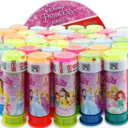 Bolle di sapone Principesse Disney 60ml idea regalo compleanno regalini fine festa Bambina