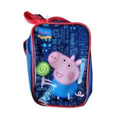 Set Avventura George Pig: Borsa a Tracolla (22cm) + Portafoglio Coordinato con Zip | Kit Accessori Bambino Originale