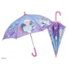Ombrello Frozen Disney con Apertura di Sicurezza Manuale Telaio in Fibra di Vetro Antivento 38cm