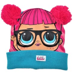 Cappello Invernale Bambina LOL Surprise con Pon Pon – Taglia Unica, Morbido e Caldo, Idea Regalo