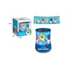 Lampada LED Notturna Baby Shark 12 cm – Proiettore da Tavolo per Bambini con Luce Soffusa e Immagini Colorate – Luce Notturna