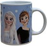 Set Colazione Frozen Disney – Tazza Ceramica Microonde + Tovaglietta Cotone Anna & Elsa – Regalo Bambini