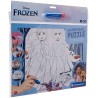 Clementoni Magic Puzzle ad Acqua Frozen II Disney – Puzzle Bambini 30 Pezzi 38x30 cm con Pennarello Magico Idea Regalo