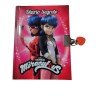 Diario Segreto Miraculous Disney Morbido con Lucchetto Cuore - Dimensioni 16x12 cm