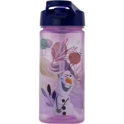 Borraccia con Beccuccio Ripiegabile Frozen Disney - 410ml per Scuola e Tempo Libero