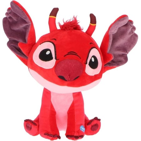 Peluche Leroy 25 cm Supersoft con Suono | Peluche Ufficiale Disney Palz, Morbido, Collezione Stitch