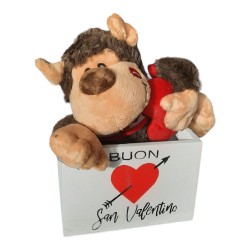 Cassetta San Valentino da regalare con peluche Cassetta di San Valentino da regalare