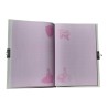 Diario Segreto Belle Disney "La Bella e la Bestia" – Set con Lucchetto e Penna – 18x13 cm