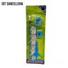 Set Cancelleria 5pz Stitch Righello Matita Temperamatita Gomma Forbicina Scuola e tempo libero Bambino