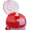 Borraccia Pop-Up Minnie Disney in Plastica con Tracolla scuola e tempo libero Bambina