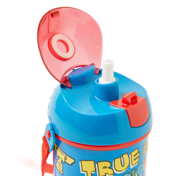 Borraccia Pop-Up Cars Disney con Tracolla – 450 ml – Saetta McQueen
