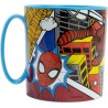 Tazza in Plastica per Microonde Spiderman Marvel 350ml – Mug Uomo Ragno per Scuola e Tempo Libero