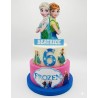 Torta Scenografica Frozen Personalizzata Nome Età – Disney 70 cm