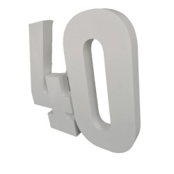 Set di Numeri in Polistirolo - Forme da 50 cm per Decorazioni Straordinarie per Feste Compleanno Anniversario!