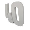 Set di Numeri in Polistirolo - Forme da 50 cm per Decorazioni Straordinarie per Feste Compleanno Anniversario!