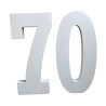 Set di Numeri in Polistirolo - Forme da 50 cm per Decorazioni Straordinarie per Feste Compleanno Anniversario!