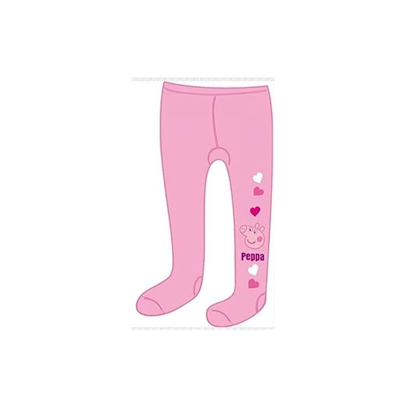 Collant Peppa Pig Bambina 4-5 Anni Rosa - Calzamaglia Autunno Inverno Primavera, Morbide e Resistenti