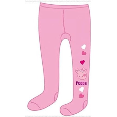 Collant Peppa Pig Bambina 4-5 Anni Rosa - Calzamaglia Autunno Inverno Primavera, Morbide e Resistenti