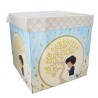 Box Sorpresa Prima Comunione Celeste 20x20 cm – Scatola Regalo Surprise per Comunione Bambino