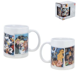 Tazza Disney 100° Anniversario – Personaggi Classici e Moderni, Ceramica Collezione Regalo Fan