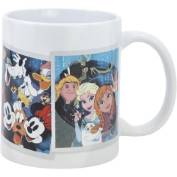 Tazza Disney 100° Anniversario – Personaggi Classici e Moderni, Ceramica Collezione Regalo Fan